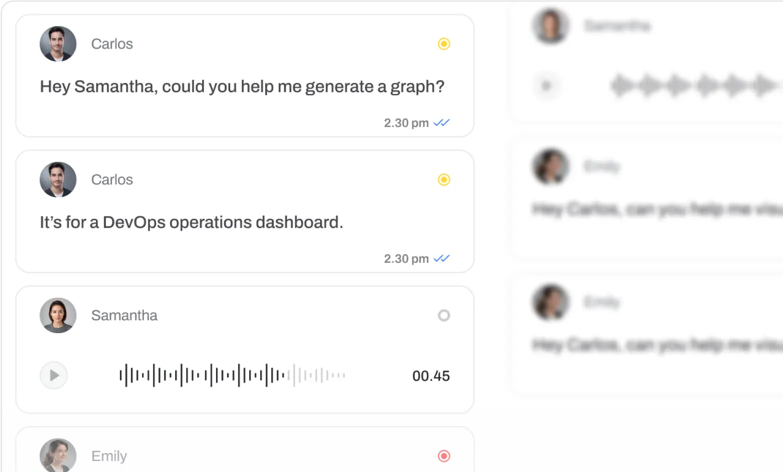 Never fabricate an experience